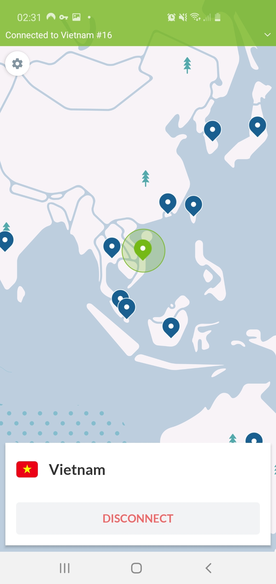 NordVPN South East Asia